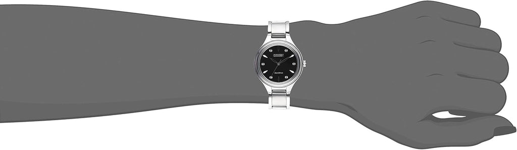 Citizen Eco-Drive Corso Womens Watch, Stainless Steel, Diamond