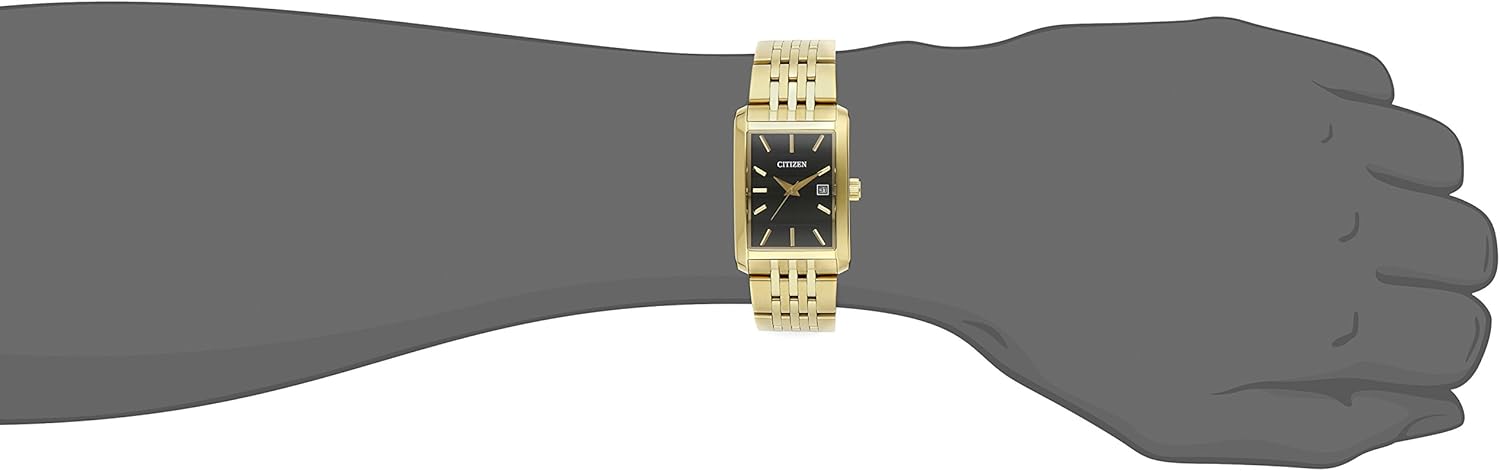 Citizen Quartz Mens Watch, Stainless Steel, Classic
