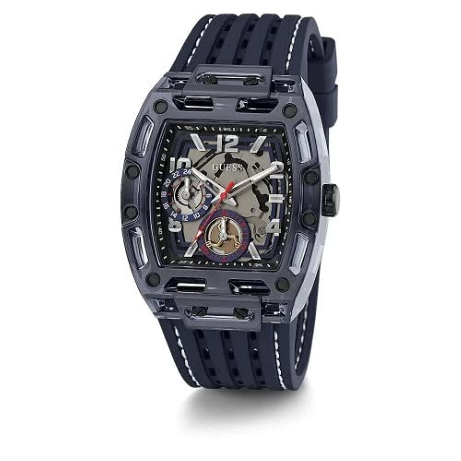 GUESS Men's Trend Tonneau 43mm Watch