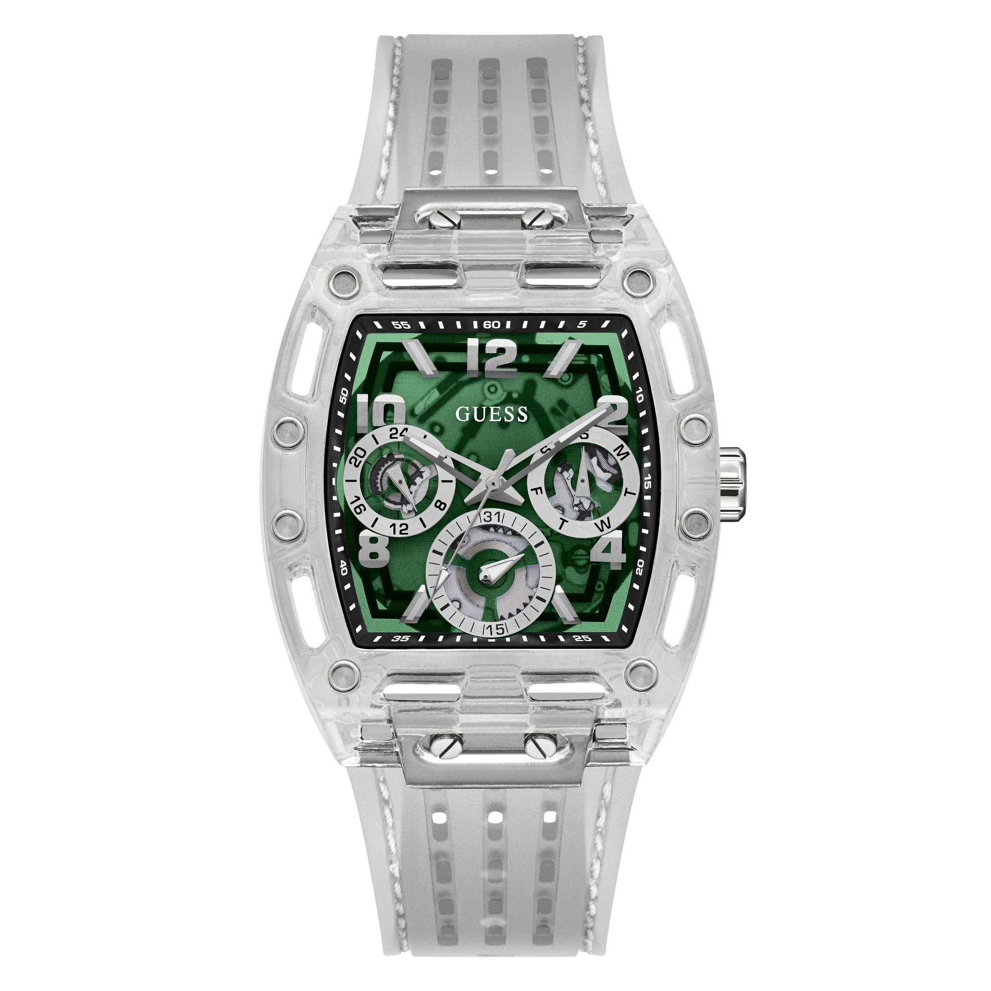 GUESS Men's Trend Tonneau 43mm Watch